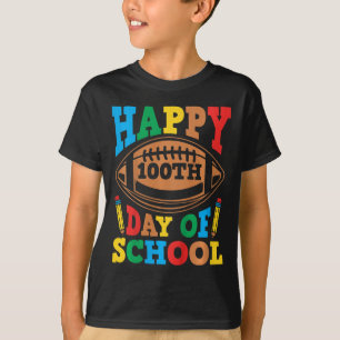 Camiseta Niños Felices 100 Días De Colegios 100 Días De Sc
