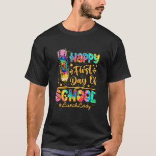 Camiseta Niños Felices Primer Día De Colegio Equipo Señora 