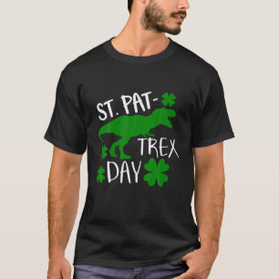 Camiseta Niños Feliz Día de San Pat Trex Dino Patricks To