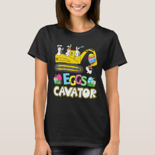 Camiseta Niños Feliz Semana Santa Construcción Crane Cruck 