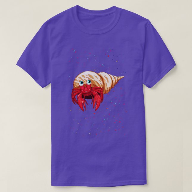 Camiseta Niños Fiesta de cumpleaños Cute Crab (Diseño del anverso)