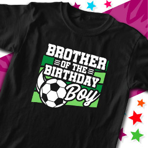 Camiseta Niños Fiesta de fútbol hermano de niño cumpleaños