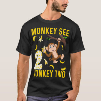 Camiseta Niños Fiestas de monos de 2 años 2012