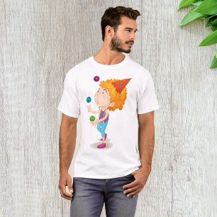 Camiseta Niños fiestas malabarillándose con bolas coloridas