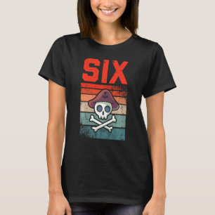 Camiseta Niños Fiestas piratas de 6 años Gir