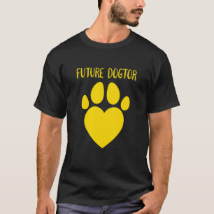 Camiseta Niños Futuro Dogtor Veterinario Perro 1