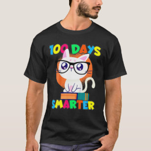 Camiseta Niños Gato Gatito Gatito Gatito 100 Días Más Intel