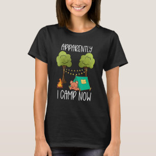 Camiseta Niños Glamando A Los Niños De Engranaje Camping Cu