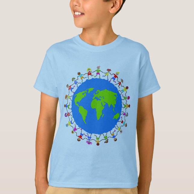 Camiseta Niños globales (Anverso)