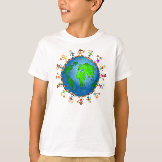 Camiseta Niños globales de la caída