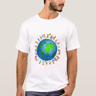 Camiseta Niños globales del navidad