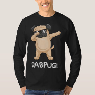 Camiseta Niños Gracioso Dabbing pug Regalo gafas de sol de 