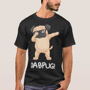 Camiseta Niños Gracioso Dabbing pug Regalo gafas de sol de