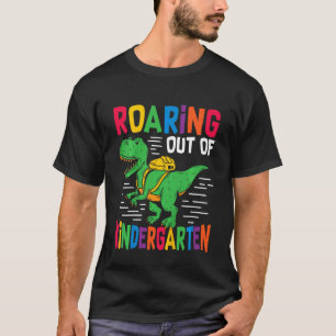 Camiseta Niños Graduados De Jardín De Niños Que Salen De La