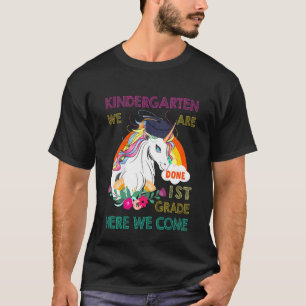 Camiseta Niños Graduados de jardines de infancia coloridos