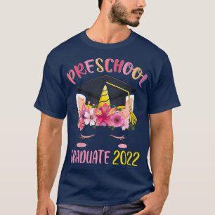 Camiseta Niños Graduados De Preescolar De 2020 Cute Unicorn