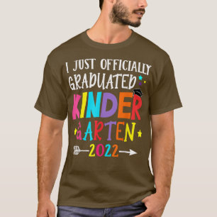 Camiseta Niños Graduados Oficialmente En Jardines De Infanc