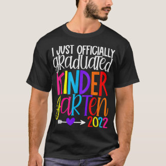 Camiseta Niños Graduados Oficialmente En Jardines De Infanc