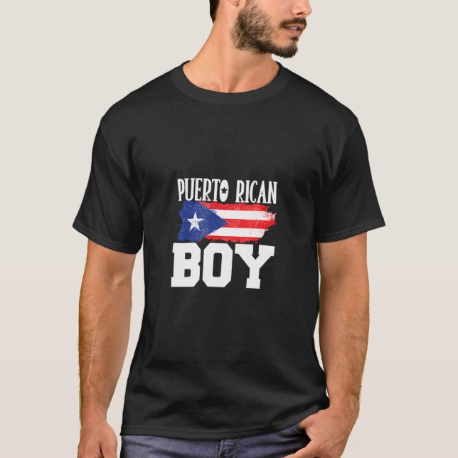 Camiseta Niños gráficos puertorriqueños en Puerto Rico (Anverso)