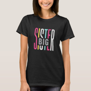 Camiseta Niños Gran Hermana Embarazada Invitación Madre