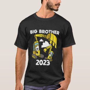 Camiseta Niños Gran Hermano 2023 Excavator Digger Construcc