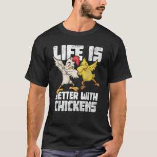 Camiseta Niños Granjeros Animales Pollo Dabbing Gallo Dab G