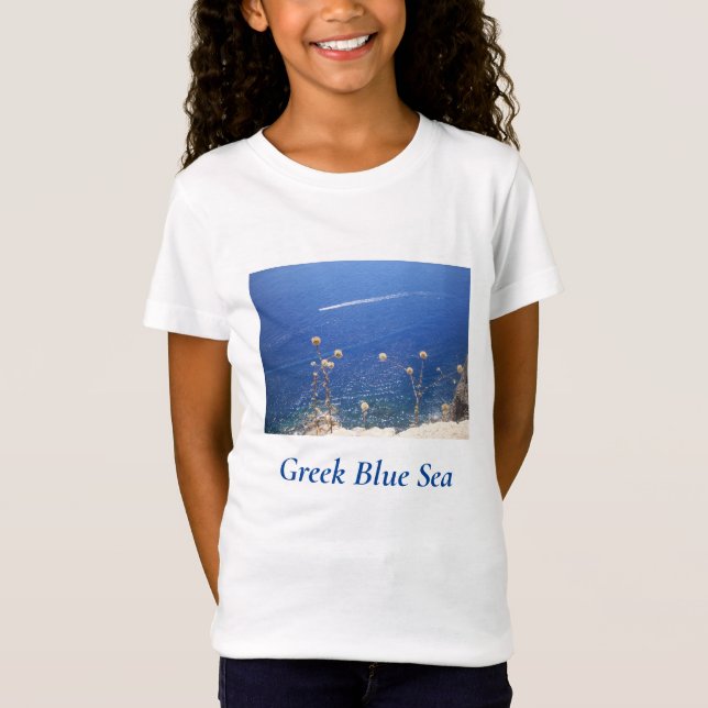 Camiseta Niños griegos del Mar Azul (Anverso)