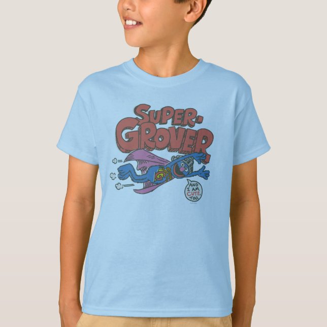 Camiseta Niños Grover Vintage 1 (Anverso)