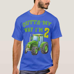Camiseta Niños Guay Farm Tractor 2do regalo de cumpleaños,