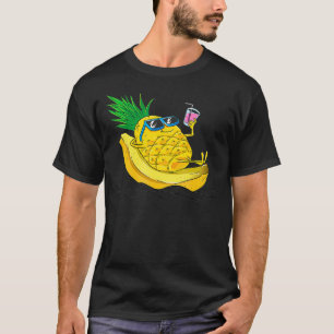 Camiseta Niños Guay Pineapple Banana chill vacaciones de ve