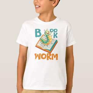 Camiseta Niños Gusano de Libro