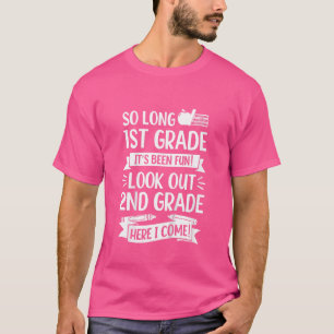 Camiseta Niños, ha sido divertido, mira el segundo grado, v