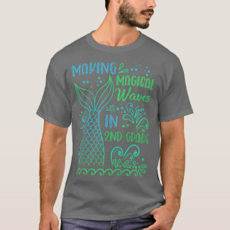 Camiseta Niños Haciendo Ondas Mágicas En El Sch Primario De