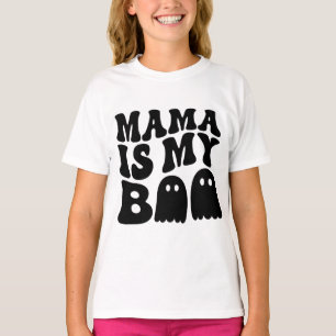 Camiseta niños haciendo pijamas de halloween