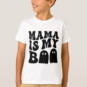 Camiseta niños haciendo pijamas de halloween