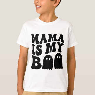 Camiseta niños haciendo pijamas de halloween
