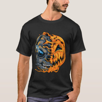 Camiseta Niños Halloween Calabaza Calabaza Niños Adolescent