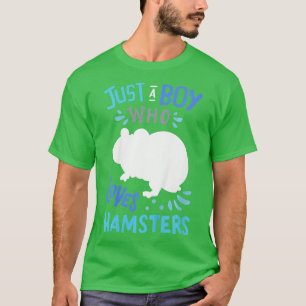 Camiseta Niños Hámster Sólo Un Niño Que Ama El Regalo De Ha