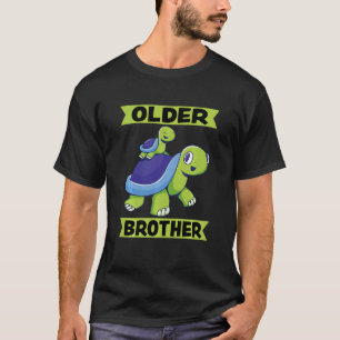 Camiseta Niños Hermano Mayor 2023 Tortuga Animal Mar