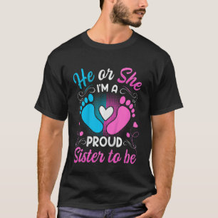 Camiseta Niños hermanos de sexo revelan cita para una reser