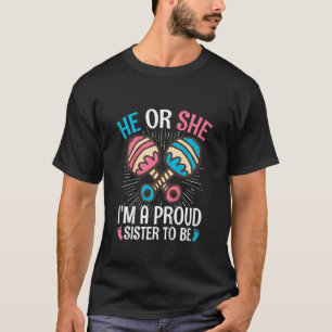 Camiseta Niños hermanos de sexo revelan cita para una reser