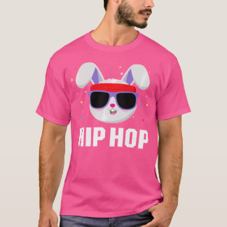 Camiseta Niños Hip Hop Bunny Shirds Kids Conejo Con Sunglas