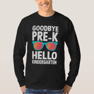 Camiseta Niños Hola Kindergarten Prek Grad Adiós Preschoo
