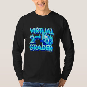 Camiseta Niños Homeschool 2do Grado Virtual 2do Grado
