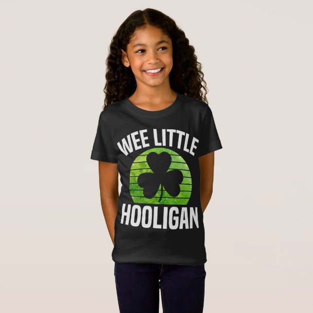 Camiseta Niños Hooligan Día De Los Patrocinadores Irlandese (Anverso completo)