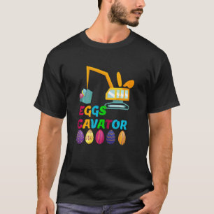 Camiseta Niños Huevos Cavador Excavador Huevo Caza Niños Pe