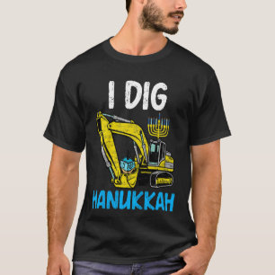Camiseta Niños I cavan Hanukkah Excavator Construction Todd