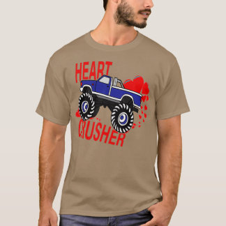 Camiseta Niños I Crush Heart Monster Camión Niño Niños Niño