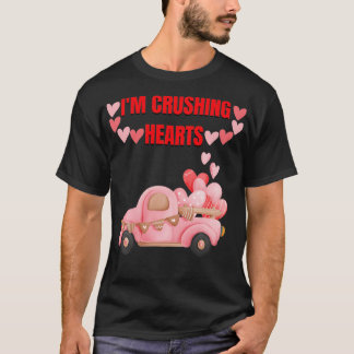 Camiseta Niños I Crush Heart Monster Camión Niño Niños Niño