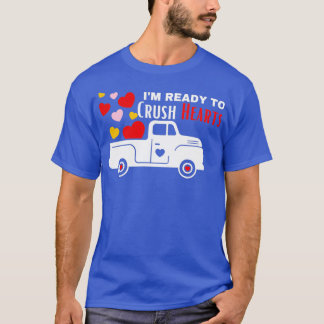 Camiseta Niños I Crush Heart Monster Camión Niño Niños Niño